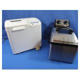 West Bend Bread Maker, Waring Oil Fryer