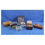 Wooden Music/Jewelry Box Lot