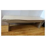 Antique Wooden Bench 56x15x17"