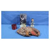 2 Bobbleheads-Malkin & Conner, Baseball Glove,