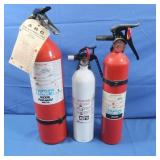 Fire Extinguishers (2 of 3 charged)