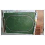 Train Display Table, Wooden Shutters, Wood pcs,