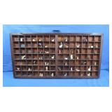 Knicknack Shadow Box including Contents