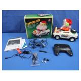 Cartoon Santa Car, Mini R/C Helicopter