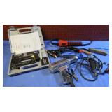 Stapler, Glue Guns, Razor Knives, Timing Light