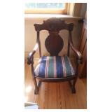 Solid Wood Rocking Chair 37"H, seat 20x22"