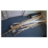 Curtain & Drapery Rod Lot