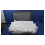 White Matelasse Comforter-Queen