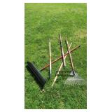 Rakes & Push Broom