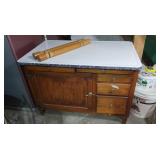 Vintage Base to Hoosier Cabinet 41x25x31"