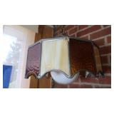 Hanging Mini Tiffany Style Lamp-plug in 12"
