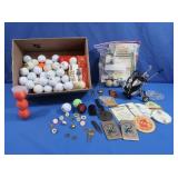 Golf Ball & Tees Lot