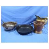 Vintage/Antique Metal Planters & Pots