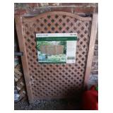 Plastic Lattice Fence piece 32Hx26"W