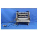 Antique Wood Clothes Ringer
