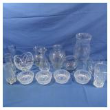 Glass Vases Lot