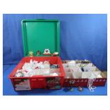 Christmas Decorations in storage box