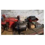 Bench Grinder & 2 Electric Motors (all work)