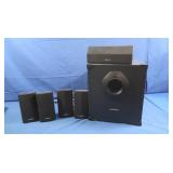Aiwa Subwoofer & 4 Speakers