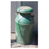 Vintage Painted Milk Can