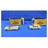 Original Vintage Metal Matchbox Ca in orig Box