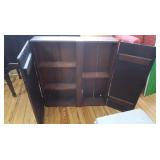 Antique Wood Cupboard 28x30"