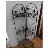 Corner Metal Plant Shelf 46"