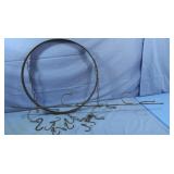 Metal Pots & Pans, Hangers/Plant Hangers-22"round