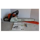 Stihl Chainsaw MS170-14" blade, Gas Powered