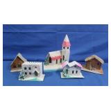 Vintage Putz Houses