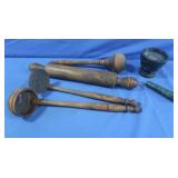 Vintage Wooden Cooking Utensils