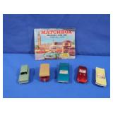 Metal Matchbox Cars & 1966 Collectors Guide