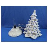 Vintage Light-up Ceramic Christmas Tree