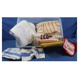 Pot Holders, Kitchen Towels, Table Linens