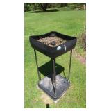 Patio Garden Raised Planter-plastic 24x24x46"H