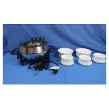 Electric Fondue Pot (works) & more