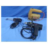 Weller Soldering Gun, B&D Drill &Jigsaw