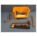 3/8 SAE Shallow Sockets, Line Wrenches & other