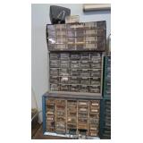 3 Cabinets w/Contents 13x9.5x6", 9x12x5",