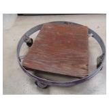 Trash Can Wheeled Base