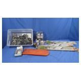 10 Bottles Stihl Oil, 18" & 20" Chains, used Bars