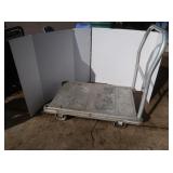 Aluminum Cart 24x36" Platform