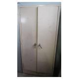 Metal Shop Cabinet 36x18x72" (no contents)