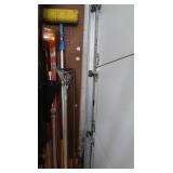 Brush w/Telescopic Handle, Markers, Wood pcs &