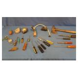 Screwdrivers, Chalk Line, Plumb Hatchet