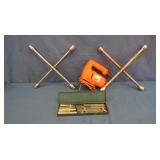 B&D Jigsaw, 2 4-way Lug Wrenches, Tubing Tool