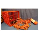 Extension Cord, 2 Extension Lights (as is)