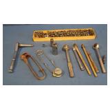 Sockets-small sizes, 3 Ratchet Wrenches