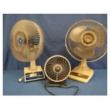 2-16" Fans, 18" Fan (as is)