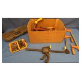Wood Clamps, Drill Bits. Pipe Wrench & more